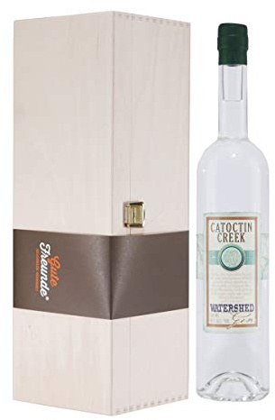 Catoctin Creek Watershed Gin mit Geschenk-Holzkiste
