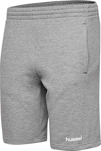 hummel GO Bermuda Sweatshorts Damen - Kurze Jogginghose Damen - Knielang - Bequeme Shorts für Alltag, Sport und Freizeit - aus Weichem Baumwoll-Sweatstoff