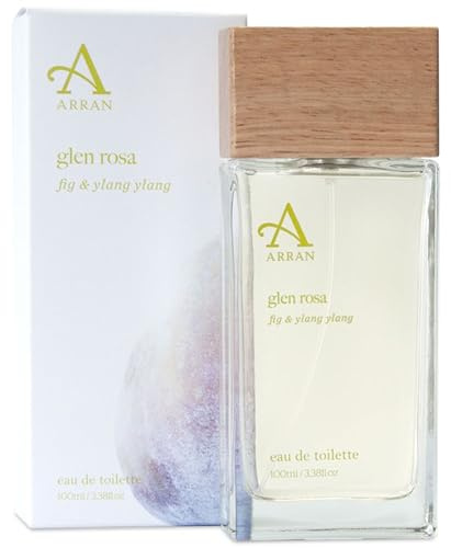 Arran Sense of Scotland Glen Rosa Eau De Toilette (100ml) with Warm Sweet Fig and Ylang Ylang for a Delicate, Feminine Fragrance