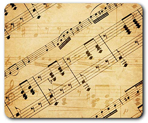 Destination Vinyl Ltd Musical Notes Sheet Music Mouse Mat Pad Computer PC Laptop Gaming Office Home Desk Accessory Gadget 3676