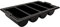 We Can Source It Ltd - Heavy Duty Black Cutlery Tray Catering Stacking Restaurant Kitchen Storage