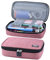 Chelory Pencil Case Large Capacity Pencil Cases Big Storage Pencil Bag Pen Pouch Makeup Cosmetic Bag Office Stationery Organizer with Compartment for Boys Girls School Students Adults, Light Pink