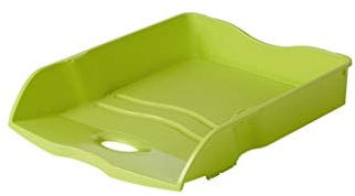 HAN Briefablage Re-LOOP, 6 STÜCK, say yes to 100% recycled, modernes, junges Design für DIN A4/C4 Unterlagen, 10298-950, lemon, 259 x 351 x 63 mm