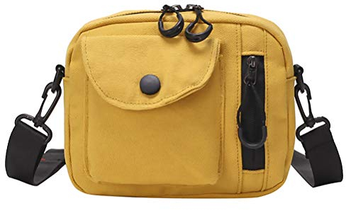 Canvas Single Schultertasche Mode Messenger Bag Koreanischer Stil Casual Bag Gepäck Aufbewahrung