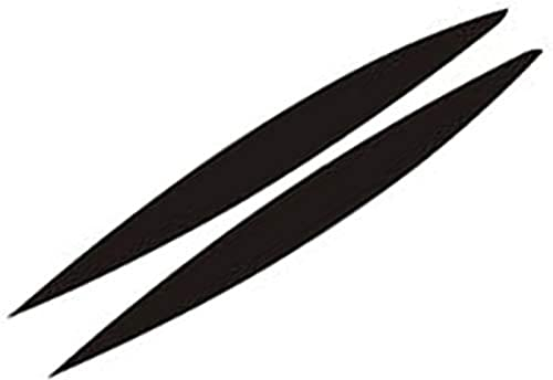 Augenlider Augenbrauen, für Mazda 6 Gh Autoaufkleber Kohlefaser Styling Scheinwerfer Lampe Augenbraue 2 Stück Augenlider Trim Cover Augenlider Augenbrauen Scheinwerfer Augenbrauen