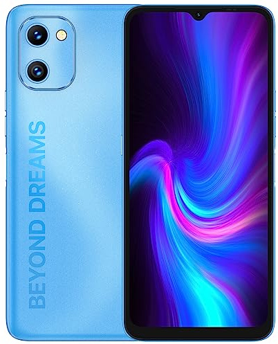 UMIDIGI F3 SE Smartphone Ohne Vertrag Günstig, 6.7 Zoll HD+ Handy mit 5150mAh Akku, 4GB+128GB, 20MP Dual Kamera, 4G LTE Dual SIM Handy (Blau)