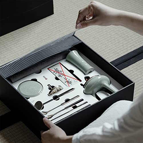 SJASD Weihrauch Machen Kit, Keramik Räucherstäbchen Brenner Räucherform Werkzeug, DIY Rückflussturm Räucherkegel Formen (Räucherasche und Räucherpulver Nicht enthalten)
