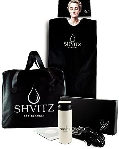Shvitz Infrared Sauna Blanket - Portable Sauna For At Home Far Infrared Therapy to Detox and Relax Your Body and Mind - Used by the Elite and Athletes for Next Level Relaxation and Exercise Recovery