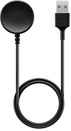 MEMELOKA Chargeur Compatible avec Samsung Galaxy Watch 7/FE/6/6 Classic/5 Pro/5/4/4 Classic/3, Noir