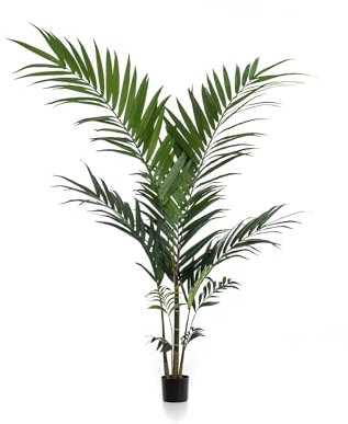 Palma Kentia pianta artificiale - h150 cm, Ø12 cm