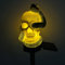 FIYSON Solarlampen Halloween,Scary Skeleton Light Up Skull Stakes,Wasserdicht LED Gartenlampen,Lampe für Halloween Party,für Halloween Party, Rasen Requisiten,Halloween Hof Dekoration (Stil 4)