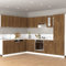 Iiaky Hängeschrank Braun Eichen-Optik 60x31x40 cm Wandschrank HäNgend HäNgeschrank Schlafzimmer Wandschrank KüChenhäNgeschrank Holzwerkstoff