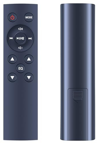 TCNOUMT Replacement Remote Control intended for Majority K2 Soundbar K2-BAR-BLK 2.1 Channel Soundbar Speaker System BEN-BAR-BLK-2 BEN-BAR-BLK-2P STV601A