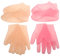 DEARMAMY 1satz Silicone Fußmasken Handmasken Exfolierende Und Feuchtigkeitsspendende Socken Für Trockene Rissige Haut Wiederverwendbare Pflege Für Füße Und Hände Farben