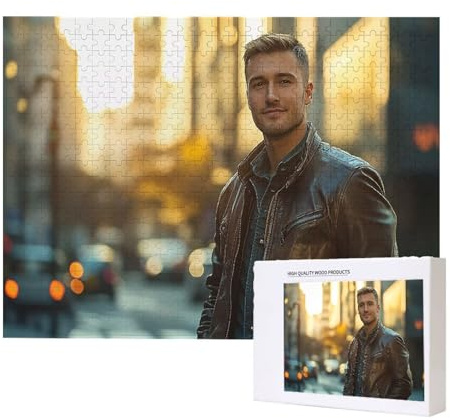 Personalisiertes Puzzle mit eigenem Foto - 1000/1500/2000/3000/4000/5000/6000 Teile: Gestalte selbst Puzzle, Adult Fotopuzzle - für Mama, Wedding, Familie zum Geburtstag Geschenke (3000 Teile) z-120