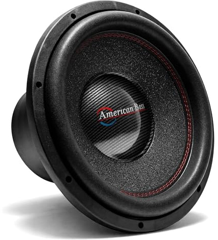 American Bass Hawk 15” Subwoofer, 3000W Max / 1500W RMS, 3” Voice Coil, 200oz Magnet, Cast Basket, High-Performance SPL Subwoofer Car Audio Driver for Deep, Clean Bass in Ported Subwoofer Enclosures
