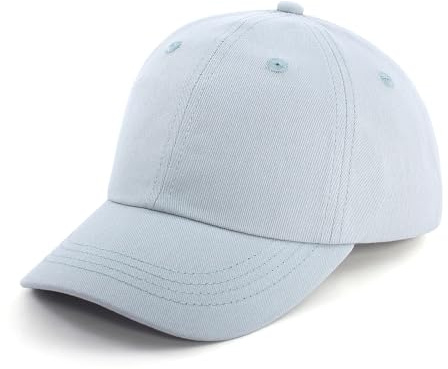 YAQUEKOU 21 Farbe Unisex Kinder Baseball Cap Jungen Mädchen Verstellbare Baseballkappe Kinderkappe Kleinkind 100% Baumwolle Kappe Einfarbig Basecap
