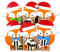 Papierdrachen DIY Adventskalender 2024 - Kraftpapier Set - ausgestanzte Füchse - mit 24 braunen Papiertüten zum selbst Befüllen und zum Selbermachen - Weihnachten für Kinder