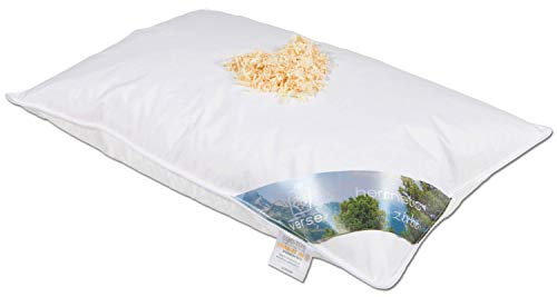 Hermetic® Zirbe Gänsefedern Zirbenholz Daunen Kissen Kuschelkissen Sofakissen (40x60 cm)