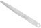 Fafeicy 5 uds 0,08mm/0,1mm Calibre de espesores de Acero Inoxidable medidor de Espesor de Relleno métrico Herramienta de medición de Calibre(0.1mm)
