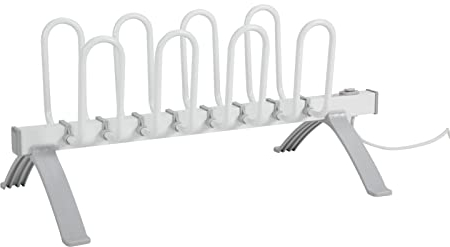 TYXTYX Sèche-Chaussures électrique Sèche-Chaussures électrique, Cintre à Chaussures, sèche-Gants pour 4 Paires de Chaussures, Fixation Murale pour sèche-Chaussures, Quatre Paires