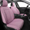 Kunstleder-Autositzbezüge, universell passend für die meisten Pkw, SUV, Limousinen und Lkw, für 5-Personen-Fahrzeuge, vollständiges Set, Pink