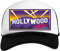 Hollywood Video Logo Weiß Schwarz Unisex Kinder Baseball Cap Kids White Black