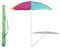 PaMeer Beach Umbrella/Parasol, Portable Tilting Garden Parasol Umbrella, Height Adjustable, Round Beach Umbrella, Sun Shade
