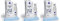 ZEISS AntiBESCHLAG Set Sparpack, 3 x (Spray 15 ml + Tuch 13x13cm)