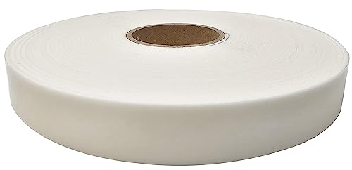 NADOtec Nastro sigillante in ceramica, ignifugo, per stufa, camino, in fibra di ceramica, autoadesivo, su un lato, non infiammabile, resistente al calore, bianco, 20 mm x 2 mm, lunghezza 10 metri