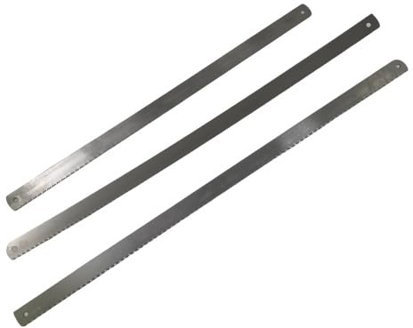 Hilliger Ersatzsägeblatt für Bogensäge, Knochensäge, rostfrei, Länge 45 cm, Material: Edelstahl, Kompatibel mit Kunststoff, Metall, Sägeblatt, Kategorie: Sägeblätter