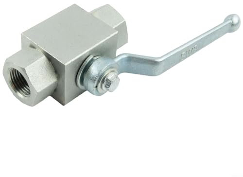 Hydraulischer Hochdruck-Kugelhahn, Nitrilacetal-Dichtung, G1/4, G3/8, G1/2, G3/4, G1 (optional) (G1/2)