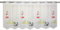 Clever-Kauf-24 Scheibengardine Leuchtturm | HxB 45x135cm | Anker Meer | rot | maritim | Bistrogardine |