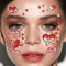 Yamobi karneval make-a-face aufkleberbögen, Perfekt Für köln Karneval, Inklusive leoparden gesichtstattoo,Einzigartiges Design Für Tierliebhaber Und Fasching