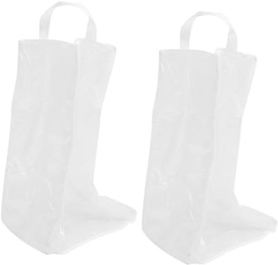 TIDTALEO 2 STK Boot-Organizer Inhaber Einer Parkerlaubniskarte Parkwerkzeug verhindern Stiefel Aufbewahrungstasche Transparente Schuhbeutel Wäschebeutel für Schuhe Schuh-Organizer-Tasche