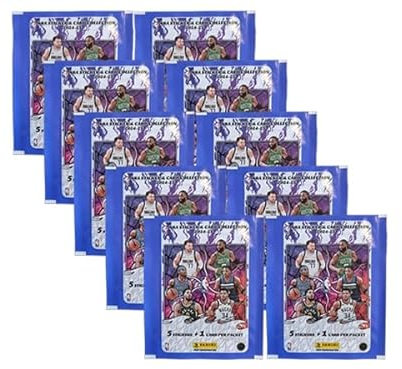 Panini NBA Basketball Saison 2024/25 Sticker & Cards - 10x Stickertüten