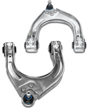 SUSMONSTER 2 × Querlenker Oben Vorderachse Kompatibel mit Mercedes-Benz E-Klasse T-Model S211 2003-2009 E-Klasse W211 2002-2008 CLS C219 2004-2010 Replace #2113304307#2113304407