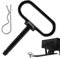 Tractor Towing Hitch Pin - 1/2 Inch Heavy Duty Lawn Mower Trailer Hitch Pins | Trailer Gate Pin For Mowers | Trailer Gate Pin For Mowers Securely Hitch Lawn & Tow Behind Attachments For Car, Truck