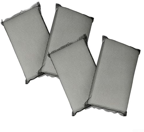 Pool-Staubsauger-Filter-Pad, 4 Stück Filterpads für MeranusPower4, Poolroboter-Feinfilter, 25 x 16 x 4 cm
