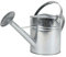 Gießkanne Silber 5L mit Brause Blumengießkanne Wasserkanne Blumenkanne Gartenkanne Kanne (5 Liter Modell 2025)