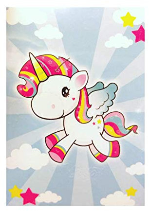 Folat Einhorn Einladungskarten - 8 Stück