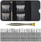 Mini Cacciaviti, Set Cacciaviti di Precisione Kit Cacciaviti 25 in 1 Kit Riparazione per Occhiali,Smartphone, iPad,Tablet,Cellulare,PC, Laptop,Elettronica