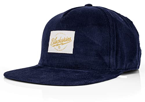 Blackskies® Eden Snapback Cap Damen Herren Baseball Mütze Kappe Surfer Skater Strapback Kunst-Wildleder