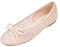 Feversole Round Toe Lace Ballet Crochet Flats Women's Comfort Breathable Dolly Shoes