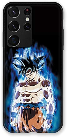Schutzhülle für Samsung Galaxy S21 Ultra Manga Dragon Ball Sangoku Schwarz