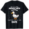 Mein Menschen Kostüm Bin ich eine Ente, Halloween Outfit T-Shirt