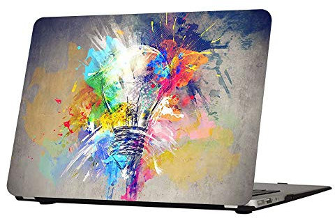 AUSMIX Case for MacBook Pro 14 inch Case 2024 2023-2021 Release M3 A2918 A2992 M2 A2779 M1 A2442 Pro Max, Classic Printed Plastic Hard Shell Case & Keyboard Cover for MacBook Pro 14, Creative Lamp