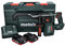 metabo Akku-Kombihammer KH 18 LTX BL 24-18 V, 2.2 J Schlagenergie, 4750 /min Schlagzahl - SDS-Plus, Bürstenlos - Inkl. 2 x LiHD Akkupack 4.0 Ah, Ladegerät ASC 55 und metaBOX 165 L