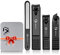 Nail Clipper Set, Made with Heavy Duty Stainless Steel, Suitable for Thick Fingernail Toenail Men Women (Black 4 Pack)