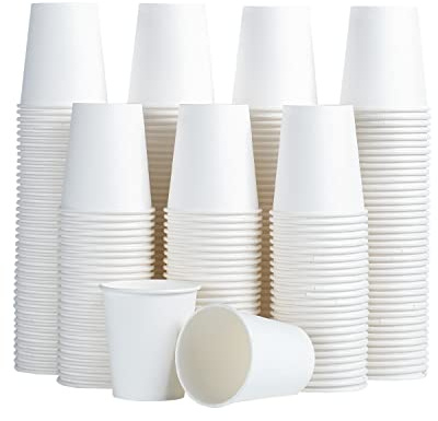 SIUQ 300 Pack 5 oz Paper Cups, Disposable Small Bathroom Mouthwash Cups